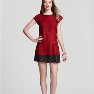 Joie Aloisa leather dress, size S